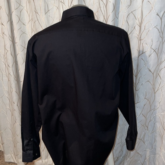 JF J.Ferrar Black Dress Shirt - Picture 2 of 3